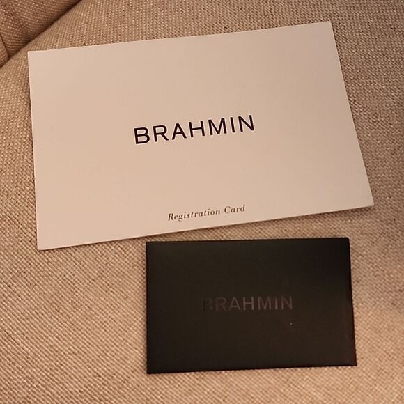 Brahmin Animal Print Leaf Handbag with Strap - Picture 8 of 9